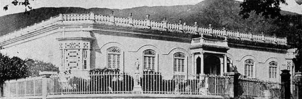 Palacio Amador, luego fue el Palacio Arzobispal, después de la temprana muerte del hijo de Coriolano