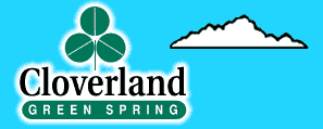 Cloverland Green Spring Dairy logo