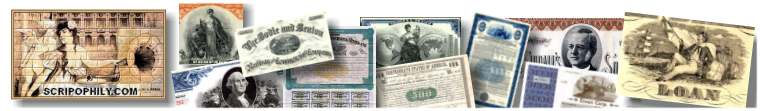 Welcome to Scripophly.com - The Gift of History.  Everything we sell is 100% Authentic...Guaranteed!