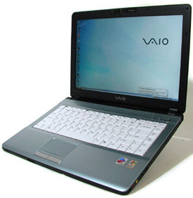 Sony VAIO VGN-FJ180 laptop