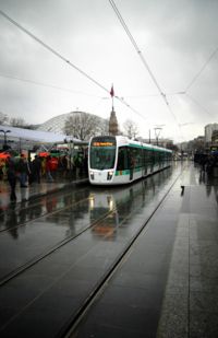 Inauguration of the T3 tramway line on the 16th of December, 2006