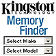 Kingston memory finder