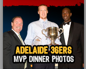 Adelaide 36ers MVP Dinner Photos