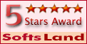 SpotAuditor 5 Stars Award on SoftLand