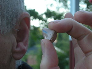 In the ear aid