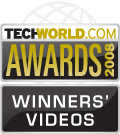 Techworld Awards 2008 winners videos