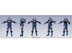 Concept shots of Mr Freeze, appropriately enough