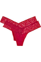 Hanky PankySet of two lace thongs
