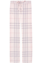 BurberryChecked cotton pyjama pants