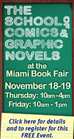 The School of Comics and Graphic Novels at the Miami Book Fair 2010