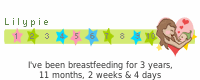 Lilypie Breastfeeding tickers
