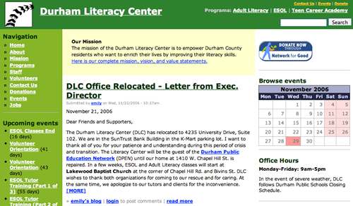 Durham Literacy Center