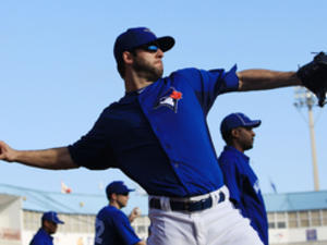Hard-throwing Blue Jays right-hander Brandon Morrow is spending spring training honing his offspeed pitches.
