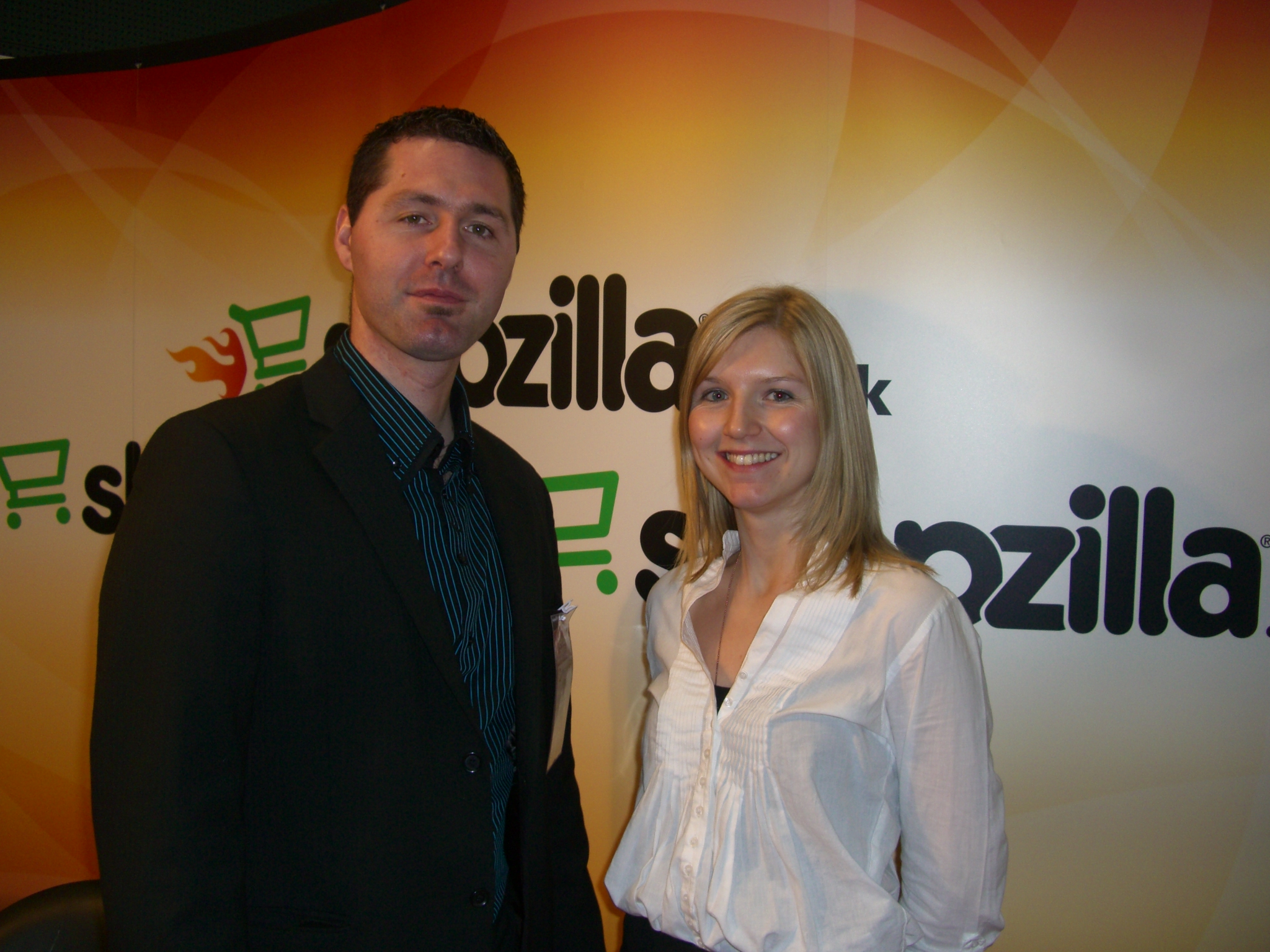 Emma and Yohan from the Shopzilla UK Publisher Team