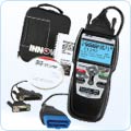 Diagnostic code scanners by Actron and Equus, digital tire gauges, Deltran battery chargers, and more automotive tools and equipment