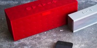 The Big Jambox from Jawbone (the red one) is much larger -- and louder -- than the original Jambox.
