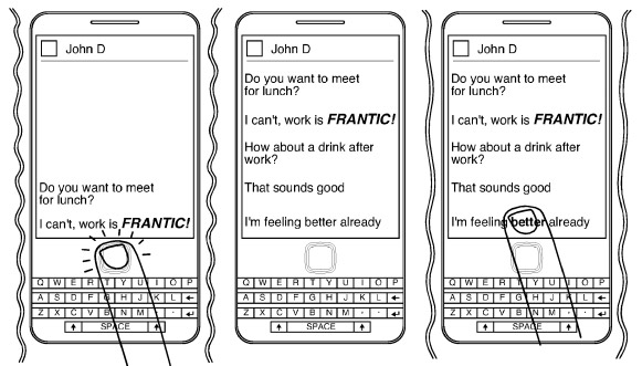 RIM applies for patent on detecting emotion in messaging, wants you chillaxing while you BBM