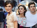 Keira Knightley and fiance James Righton