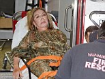 Feeling faint: Elsa Patton collapsed at the premiere party for the Real Housewives of Miami's new series yesterday 