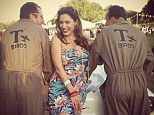 Grease is the word! Kelly Brook brought a touch of glamour to a special screening of Grease in Barnes, southwest London, on Saturday night