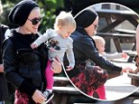 Pink went to Hyde Park in London with her daughter Willow Sage