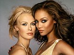 Disappointed: America's Next Top Model winner Cari Dee English pictured with the show's creator and host Tyra Banks 