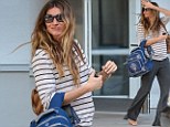 A radiant Gisele Bundchen shows off her pregnancy style in the Big Apple