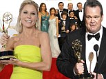 Modern Family sweeps the Emmy Awards, taking the prize for Best Comedy along with acting gongs for Eric Stonestreet and Julie Bowen