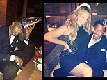 American Idol star Mariah Carey and her husband Nick Cannon were all smiles as the two celebrated his 32nd birthday