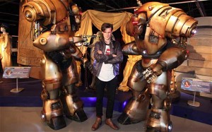 On a visit to the Doctor Who Experience in Cardiff where his hand prints were immortalised in cement, Matt Smith described why he thought the show will only get 