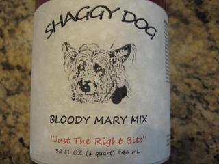Shaggy Dog Bloody Mary Mix...Just the Right Bite!