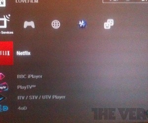 Netflix App on UK PlayStation 3