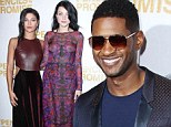 Putting everyone else in the shade! Usher leads stars at Pencils of Promise gala