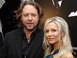 Divorcing: Actor Russell Crowe and his wife Danielle Spencer have separated 