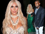 Kim Kardashian dresses up as a mermaid and Kanye West attend a Midori event in NYC