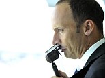 No go: Sky's presenters and commentators including Sportsmail's Nasser Hussain