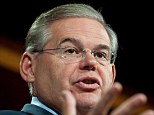 Allegations: Senator Bob Menendez, pictured at a press conference in July 2010, has been accused of sleeping with two prostitutes at an exclusive Dominican Republic resort