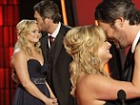 CMA Awards 2012: Miranda Lambert sobs as she and husband Blake Shelton accept Song of the Year gong for ballad he wrote about his brother's death