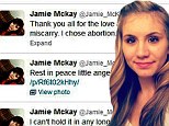 'I did not miscarry. I chose abortion': 16 and Pregnant star Jamie McKay makes shocking confession on Twitter