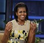 Next TV star? TV executives have acknowledged being at the ready to scoop up First Lady Michelle Obama, seen here with Jay Leno, should she not return to the White House after Tuesday