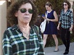 Putting on a brave face: Danny DeVito's estranged wife Rhea Perlman steps out with daughter Gracie following couple's split
