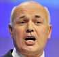 Misgivings: Iain Duncan Smith said rich pensioners should give up some of their benefits