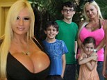 At home with the reality show mother who's turned her LLL breasts into her fortune