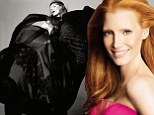 'I like to be wooed': Jessica Chastain reveals she's a romantic at heart as she poses in artistic magazine shoot