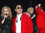 Never one to miss a trend! Madonna invites PSY for Gangnam Style duet on stage in New York