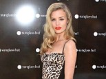 Looking grrrreat! Georgia May Jagger wore a leopard print dress as she arrived at the Sunglasses Hut store in Darling Harbour on Thursday 