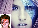 Is Charlotte Free's space age makeover inspired by Ziggy Stardust?