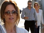 'Feeling great and full of love': Dancing With The Stars host Brooke Burke steps out with husband David Charvet days after revealing cancer battle 