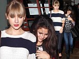 Is Bieber about to hear that he and Selena are Never Ever Getting Back Together? Gomez enjoys girls night with Taylor Swift 