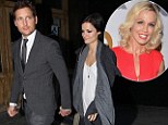 Dinner date: Peter Facinelli enjoyed a cosy meal with 28-year-old actress Jaimie Alexander and won't Jennie Garth be seeing red